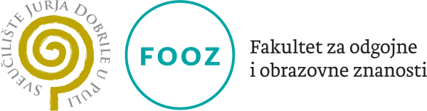 Sveučilište Jurja Dobrile u Puli — Fakultet za odgojne i obrazovne znanosti – logotip